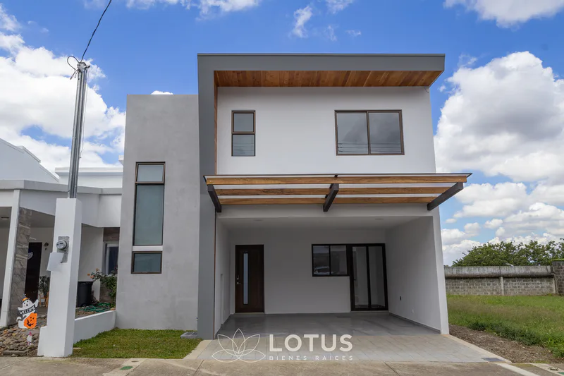 Casa en Venta en Condominio Terralta, Tres Ríos — 3 hab., para estrenar, Cód. AJ009
